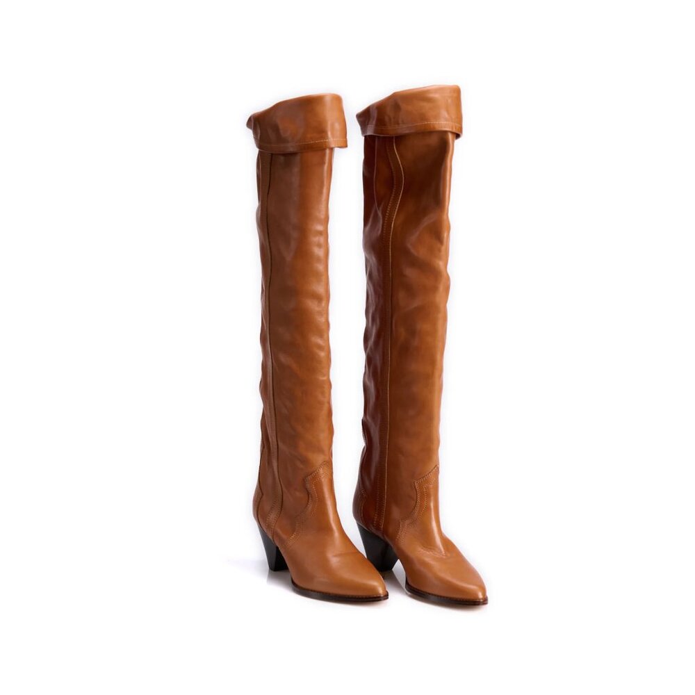 Isabel Marant Remko Over The Knee Western Boots Size EU 36 US 6 - Picture 16 of 16